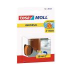 Tesa Dorpelstrip | Tesa | 1 meter (Schuimprofiel, Zelfklevend, Bruin) 05422-00101-00 K100702558 - 1