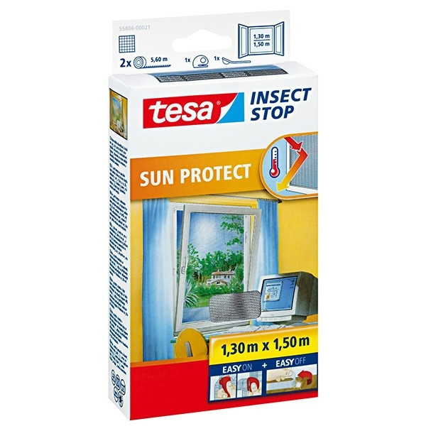 Tesa Hor | Tesa | Raam | 130 x 150 cm (Sun protect, Zwart) 55806-00021-00 K170111678 - 1