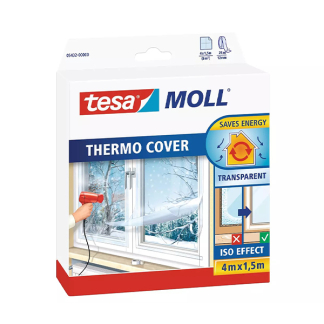 Tesa Raamfolie | Tesa | 4 x 1.5 meter (Thermo cover, Transparant) 05432-00000-01 K100702569 - 1