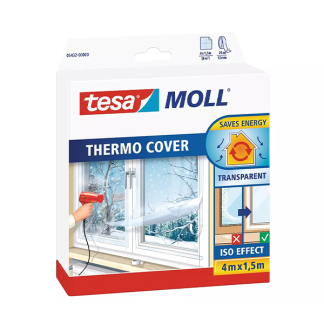 Tesa Raamfolie | Tesa | 4 x 1.5 meter (Thermo cover, Transparant) 05432-00000-01 K100702569 - 