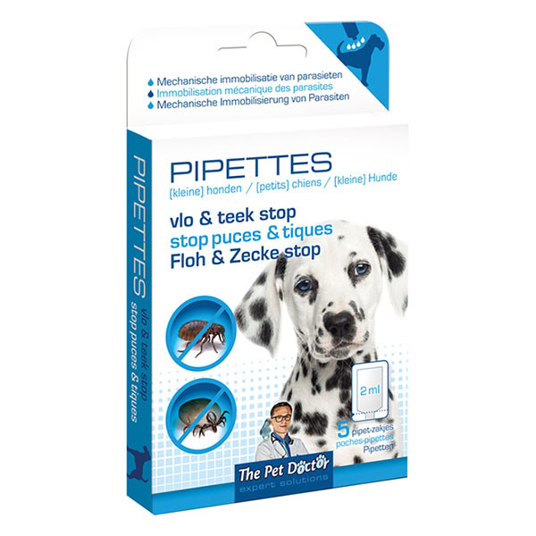 The Pet Doctor Teken- & vlooienpipet | The Pet Doctor (Hond, 5 stuks) 82988 K170114006 - 1