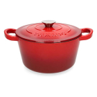 Tomado Braadpan | Tomado | Ø 24 x 11 cm (4.5 liter, Gietijzer, Rood) 23460506 K170105227 - 1