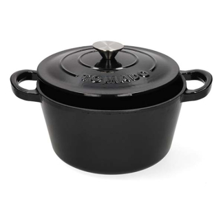 Tomado Braadpan | Tomado | Ø 24 x 11 cm (4.5 liter, Gietijzer, Zwart) 23460504 K170105225 - 2