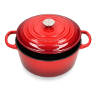 Tomado Braadpan | Tomado | Ø 28 x 11 cm (6 liter, Gietijzer, Rood) 23460507 K170105228 - 2