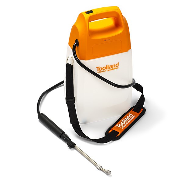 Voorouder linnen Nieuwe aankomst Automatische drukspuit | Toolland | 6 liter (Oplaadbare batterij, Regelbare  sproeikop, Schouderband) Toolland Kabelshop.nl