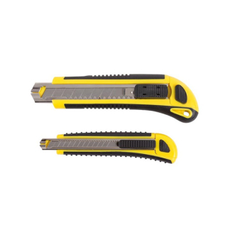 Toolland Breekmes | Toolland | 9 en 18 mm | 2 stuks (Antislip behuizing, Automatische meswissel) MEST1 K180106902