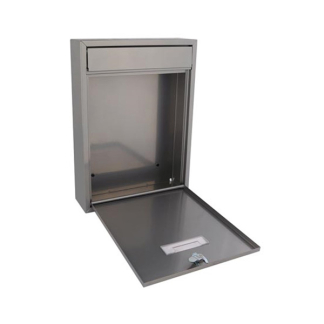 Toolland Brievenbus | Toolland (Gegalvaniseerd staal, Zilver) BG40003 K170104518 - 2