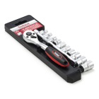 Toolland Dopsleutelset | Toolland | 12-delig (1/4”, Met ratelsleutel) HSOSS4 K180106774 - 2