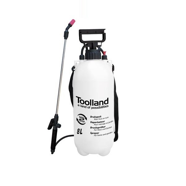 Toolland Drukspuit | Toolland | 8 liter (Draaggordel) DT20008 DT20008N K170113204 - 1