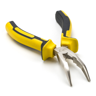 Toolland Gebogen punttang | Toolland | 16.5 cm HP07N K180106820 - 1