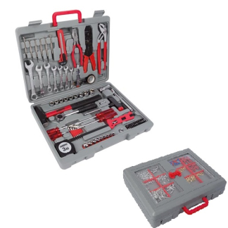 Toolland Gereedschapsset | Toolland | 555-delig (Met opbergkoffer) HSET555 K100401009 - 1