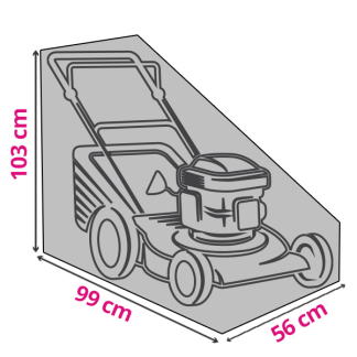 Toolland Grasmaaier hoes | Toolland (99 x 56 x 103 cm) PM2010 K170103097 - 1