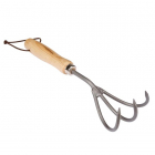 Toolland Handkrabber - Toolland (Houten handvat, Staal) DT93001 K170113308 Toolland Handkrabber - Toolland (Houten handvat, Staal) DT93001 K170113308