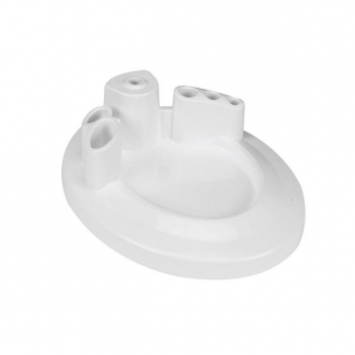 Toolland Loeplamp voet | Toolland (22 x 27 x 10 cm) VTLAMPST4 K100906048 - 1