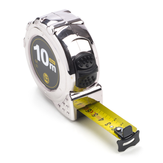 Toolland Rolmaat | Q Flexx | 10 meter (ABS, UV bescherming) WM41999 K180106871 - 1