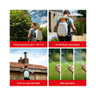 Toolland Rugspuit | Toolland | 12 liter (Oplaadbare batterij, Regelbare sproeikop, Telescopische lans) DTB10003 K170113352 - 4