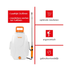 Toolland Rugspuit | Toolland | 12 liter (Oplaadbare batterij, Regelbare sproeikop, Telescopische lans) DTB10003 K170113352 - 5