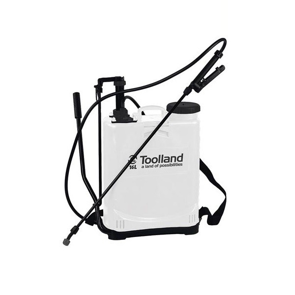 Toolland Rugspuit | Toolland | 16 liter (3 verschillende spuitkoppen) DT20016 DT20016N K170113205 - 1