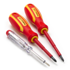 Toolland Schroevendraaierset | Toolland | 3-delig (VDE, Kruiskop, Plat, Spanningzoeker) HSET22 K180106727 Toolland Schroevendraaierset | Toolland | 3-delig (VDE, Kruiskop, Plat, Spanningzoeker) HSET22 K180106727