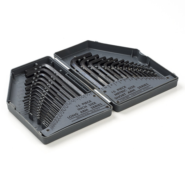 Toolland Sleutelset | Toolland | 30-delig (Inbus SAE, Inbus Metrisch) 1613-30 K180106838 - 1
