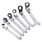 Toolland Steek-/ringsleutelset | Toolland | 6-delig (Flexibel) 1430-R6 K180106845 Toolland Steek-/ringsleutelset | Toolland | 6-delig (Flexibel) 1430-R6 K180106845