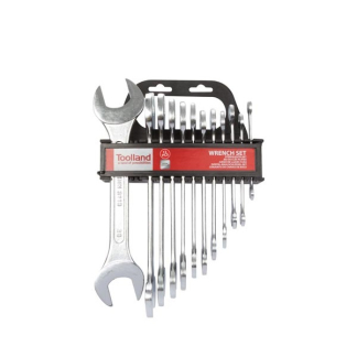 Toolland Steeksleutelset | Toolland | 12-delig 1420-R12 K180106840 - 1