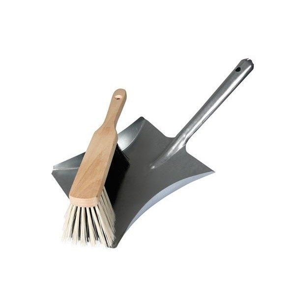 Toolland Stoffer en blik | Toolland (Houten borstel, Metalen blik) DT94001 K170113302 - 1