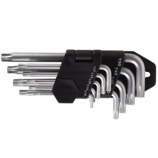 Toolland Torx sleutelset | Toolland | 9-delig HSTARPRO K180106836 - 1