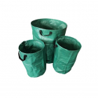Toolland Tuinafvalzakken set - Toolland - 1x 270 liter & 2x 65 liter (Polypropyleen) PM2015 K170104822 Toolland Tuinafvalzakken set - Toolland - 1x 270 liter & 2x 65 liter (Polypropyleen) PM2015 K170104822