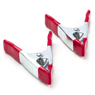 Toolland Veerklem | Toolland | 2.5 cm | 2 stuks (Metaal) HSC100 K180106859 - 1