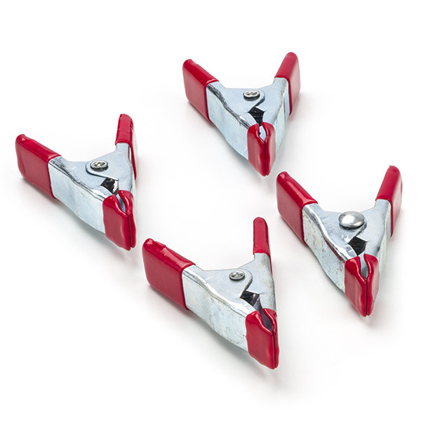 Toolland Veerklem | Toolland | 2 cm | 4 stuks (Metaal) HSC50 K180106858 - 1