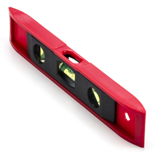 Toolland Waterpas | Toolland | 23 cm (3 libellen, Magnetisch, Zakformaat) HL23 K180106884 - 1