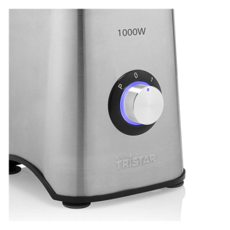 Tristar Blender | Tristar (1000W, 1.5 liter, 2 snelheden, Pulseerstand, IJscrusher, RVS, Glas) BL-4471 K170109005 - 5