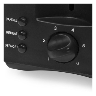 Tristar Broodrooster | Tristar (7 standen, Ontdooifunctie, 1400W, 2 sleuven, RVS) BR-1046 K170109018 - 5