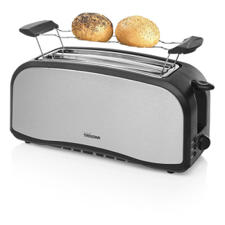 Tristar Broodrooster | Tristar (7 standen, Ontdooifunctie, 1400W, 2 sleuven, RVS) BR-1046 K170109018 - 8