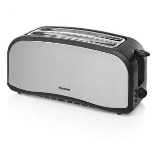 Tristar Broodrooster | Tristar (7 standen, Ontdooifunctie, 1400W, 2 sleuven, RVS) BR-1046 K170109018