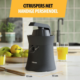 Tristar Citruspers | Tristar (0.2 L, 2 Perskegels, Pulpfilter, Druppelstop, pershendel, 120W, RVS) CP-3015 K170109030 - 7