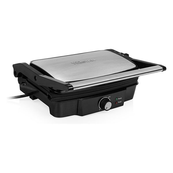 Tristar Contactgrill | Tristar | 27.8 x 17 centimeter (1500W, Zwevend deksel, 180⁰, Anti-aanbaklaag, RVS) GR-2852 K170109043 - 1