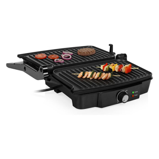 Tristar Contactgrill | Tristar | 27.8 x 17 centimeter (1500W, Zwevend deksel, 180⁰, Anti-aanbaklaag, RVS) GR-2852 K170109043 - 3