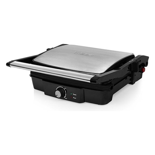 Tristar Contactgrill | Tristar | 29.7 x 23.5 centimeter (1500W, Zwevend deksel, 180⁰, Anti-aanbaklaag, RVS) GR-2853 K170109044 - 1