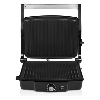 Tristar Contactgrill | Tristar | 29.7 x 23.5 centimeter (1500W, Zwevend deksel, 180⁰, Anti-aanbaklaag, RVS) GR-2853 K170109044 - 2