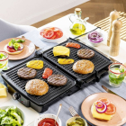 Tristar Contactgrill | Tristar | 29.7 x 23.5 centimeter (1500W, Zwevend deksel, 180⁰, Anti-aanbaklaag, RVS) GR-2853 K170109044 - 4