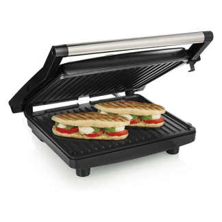 Tristar Contactgrill | Tristar | 30 x 26 centimeter (2000W, Zwevend deksel, Regelbare thermostaat, Anti-aanbaklaag, RVS) GR-2858 K170109045 - 6