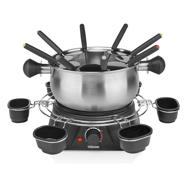 Tristar Fondueset | Tristar (1400W, 1.3 L, 8 personen, RVS) FO-1109 K170109035 - 1