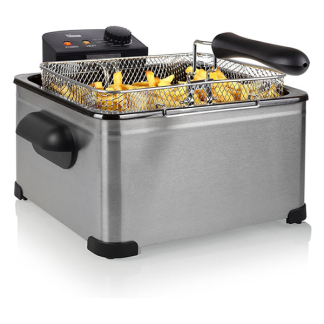 Tristar Frituurpan | Tristar | 5 liter (2000W, Kijkvenster, Koelzone, 3 frituurmanden, RVS) FR-6949 K170109040 - 2