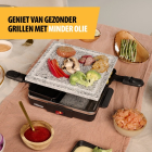 Tristar Gourmetstel | Alpina | 4 personen (Raclette, Steengrill, 600W) RA-2745 K170109055 - 10