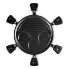 Tristar Gourmetstel | Alpina | 6 personen (Raclette, Grill, Crêpes, 800W) RA-2998 K170109057 - 2