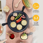 Tristar Gourmetstel | Alpina | 6 personen (Raclette, Grill, Crêpes, 800W) RA-2998 K170109057 - 8