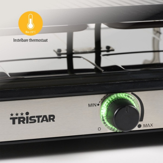 Tristar Gourmetstel | Alpina | 8 personen (Raclette, Steengrill, 1400W) RA-2746 K170109056 - 8