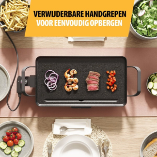 Tristar Grillplaat M | Tristar | 4 tot 6 personen (2000W) BP-2667 K170109012 - 5